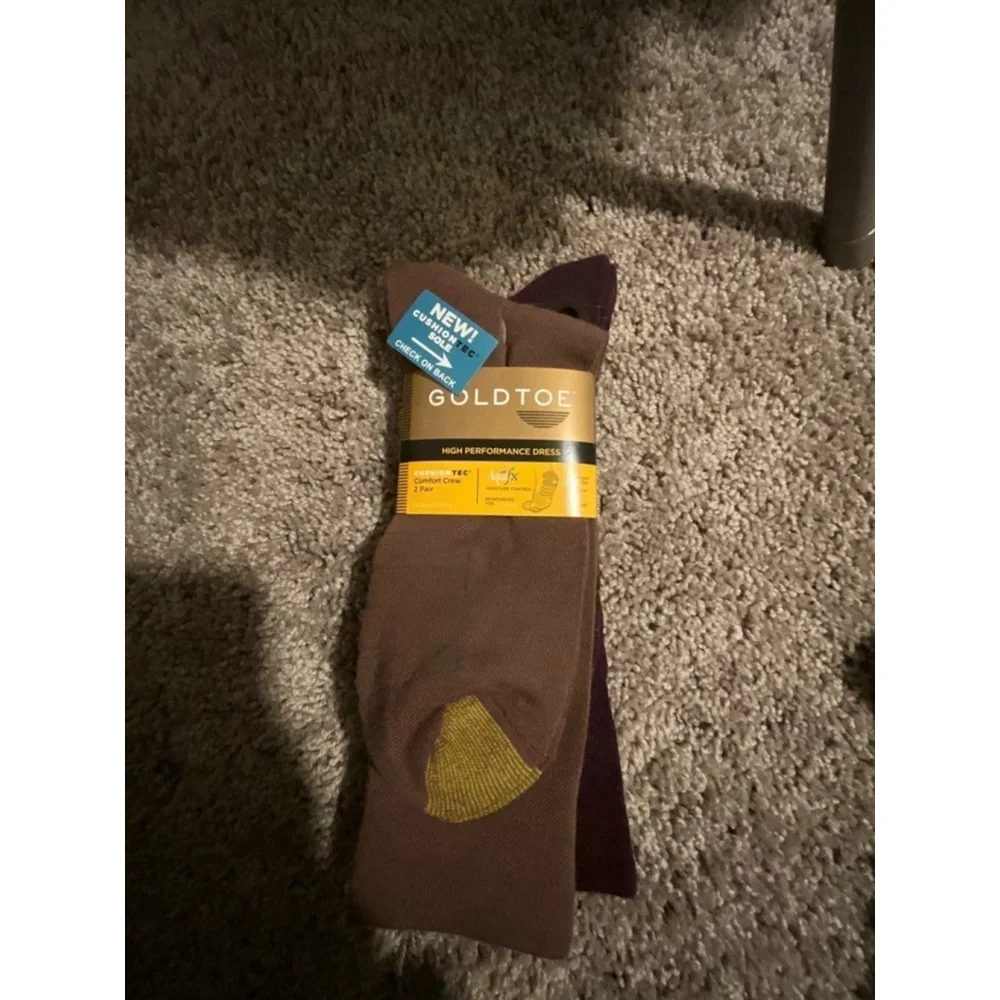 Men’s GoldToe 2-pack Dress Socks